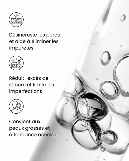 Sérum unifiant – Rend la peau moins grasse et resserre l’apparence des pores