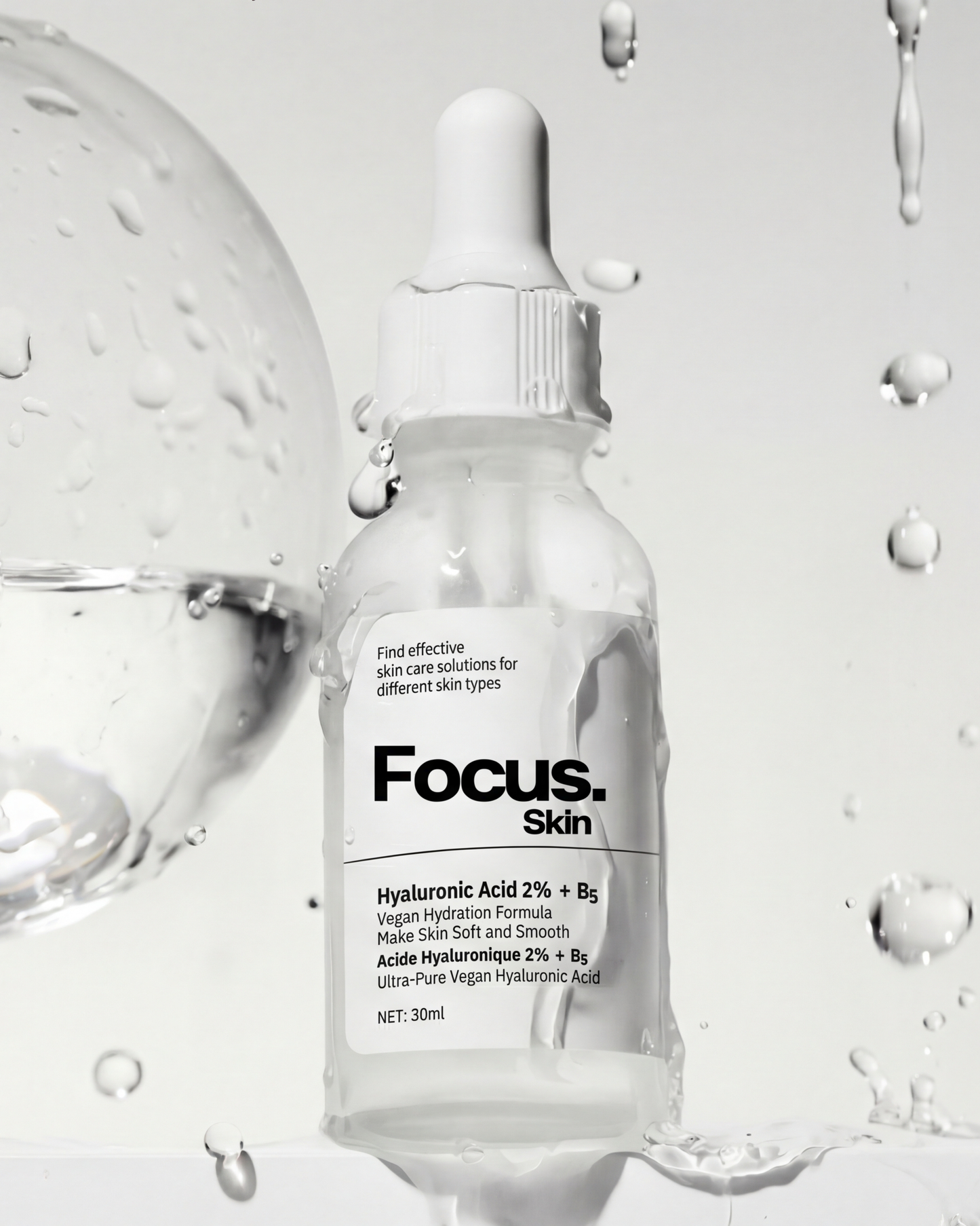 Sérum hydratant – Redonne souplesse à la peau et améliore la fermeté